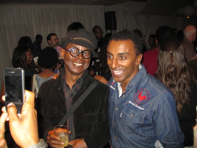 Samuelsson and singer, song-writer Chrisette Michele