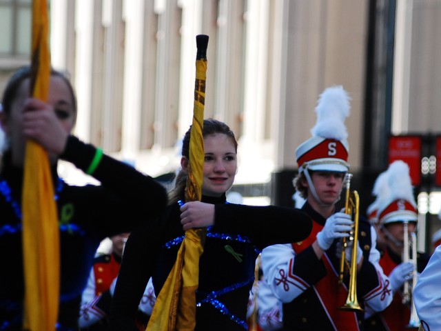 Thousands of service men and women marched down Fifth Avenue for the the 91st annual New York City Veteran's Day Parade Thursday.