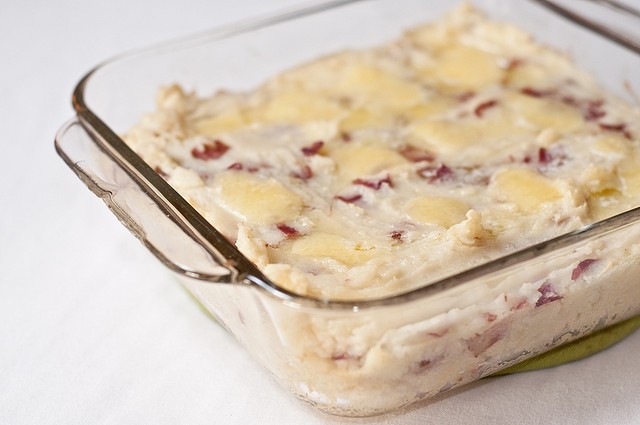 Councilman James Oddo offered his recipe for garlic mashed potatoes.