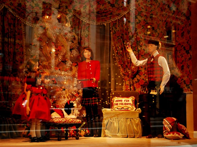 Lord & Taylor polled customers around the country on their favorite holiday memories and used them to create dollhouse scenes.