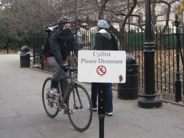 Biking in New York City