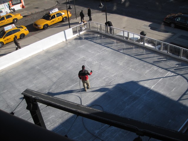 Standard Hotel Debuting Mini Ice Rink Saturday