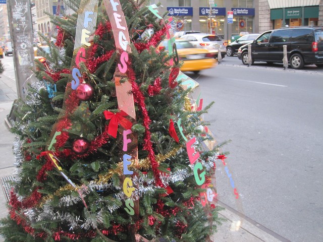 It's Beginning to Look a Lot Like Christmas on Varick Street ...varick town 