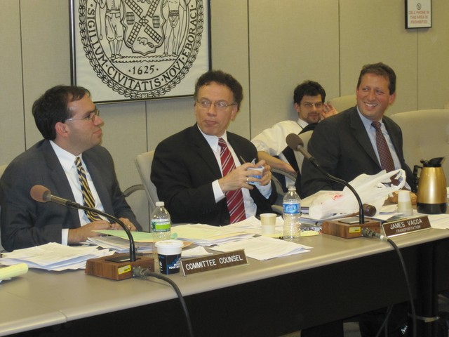 Council members listened to a day of testimony in favor and against the lanes. Thursday.