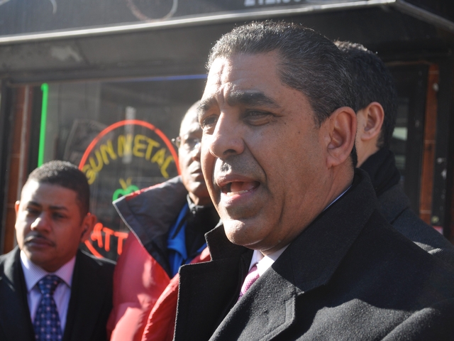 State Senator Adriano Espaillat spoke out against the recent wave of violence in Upper Manhattan.