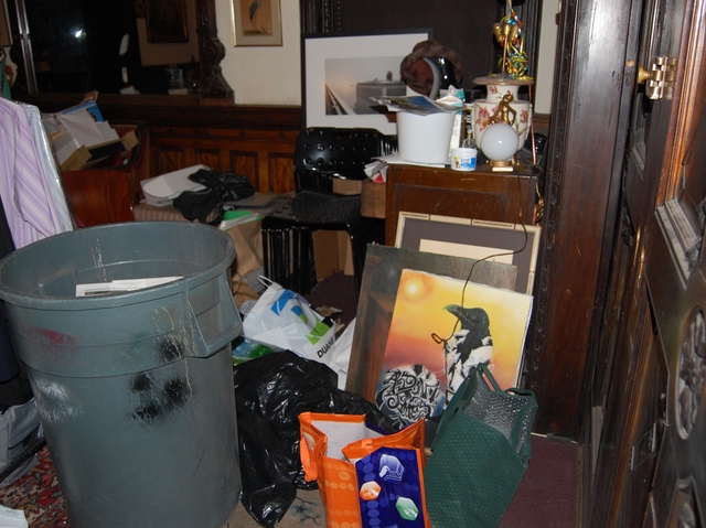 An apartment in the National Arts Club allegedly being used by board president Aldon James in December 2010.