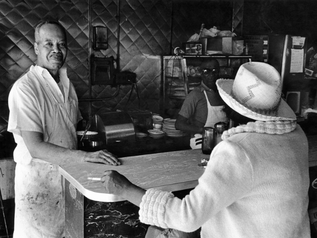 Mr. Moore's Bar-B-Que, 125 Street, 1976