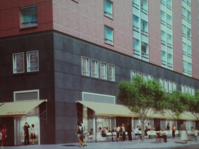Goldman Sachs is renovating the facade to make it more modern.