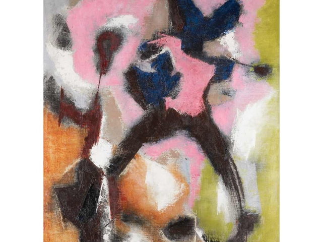 Charles Alston American, 1907-1977,Oil on canvas 40 x 30 inches. Estimate: $30,000 - 50,000
Sold for $20,000