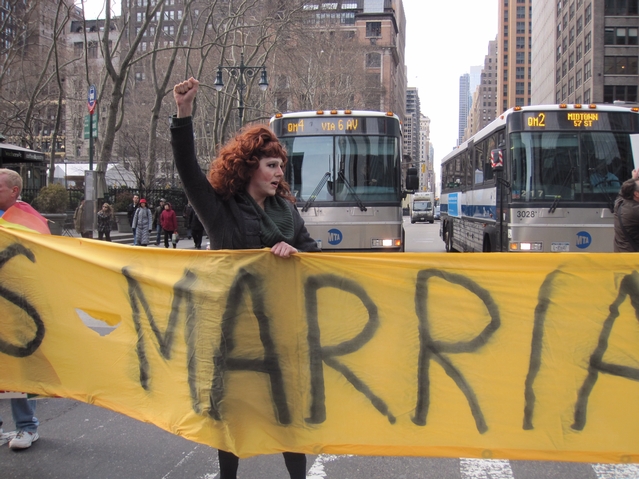 Protesters had traffic stopped for more than five minutes.
