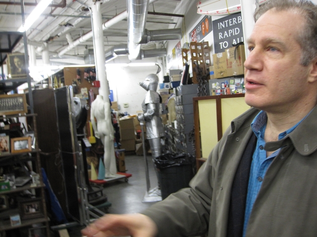 Because of the way the space is laid out in this prop rental space, Metzner said it is difficult to expand according  to the tenant's requirements.