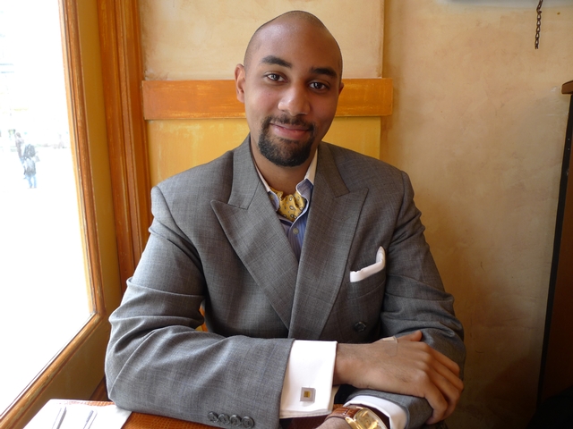 Joseph Jones, 26, is the conductor of the newly formed Empire State Sinfonia orchestra.