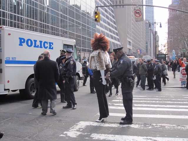 Kitten Withuwip (aka Caldwell), 24, was among the eight arrested.