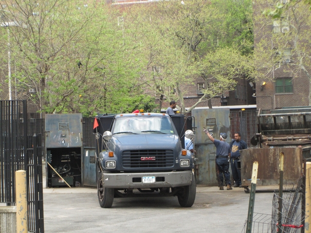 This lot where NYCHA kept trash from Washington Houses was once overflowing and filled wih rats.