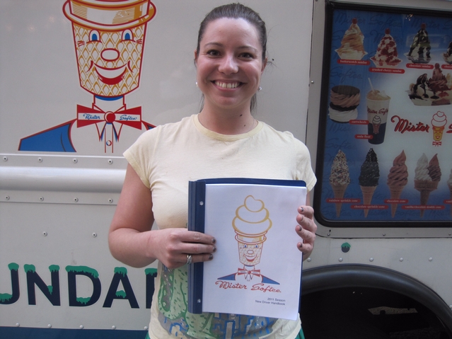 Michael wrote the book on how to operate an ice cream truck - literally.