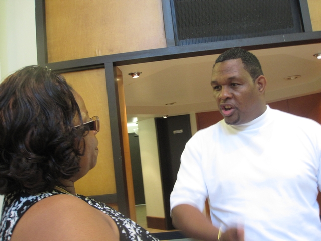 Carlton Berkley began opening the Choir Academy of Harlem gym at 7 a.m. for a group of boys who were in danger of not graduating. Yesterday, they received their diplomas. 