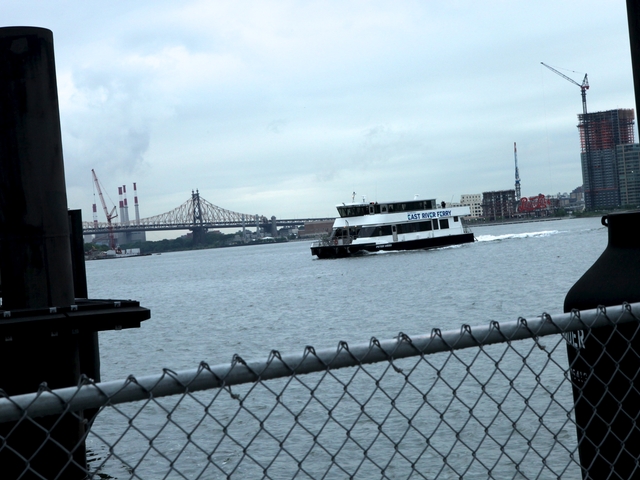 Newly expanded East River ferry service launched Monday.