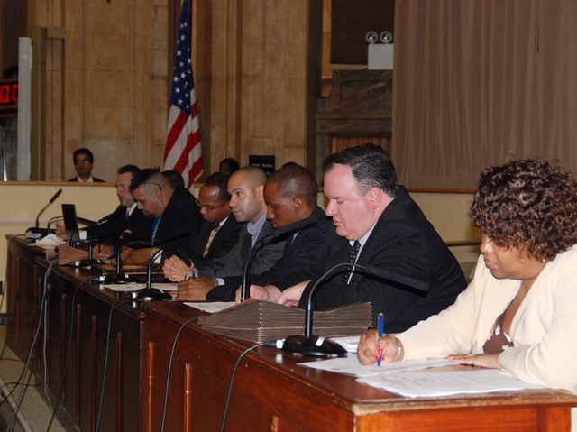 The City Council will reconvene at 9:30 a.m. Wednesday for the vote.
