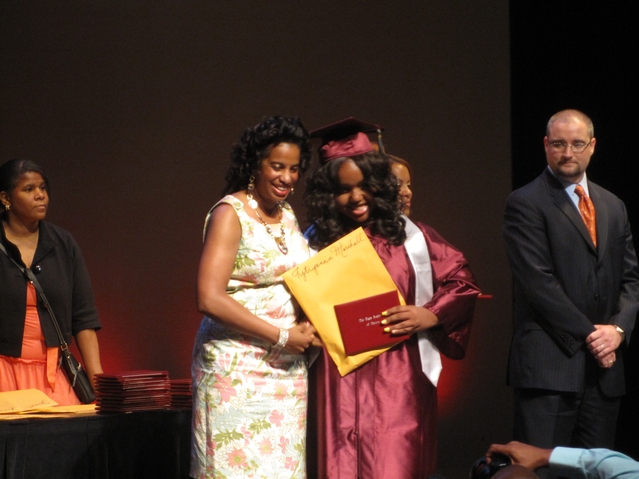 Principal A. Ellen Parris says 70 percent of the Class of 2011's 39 graduating seniors are headed to college.