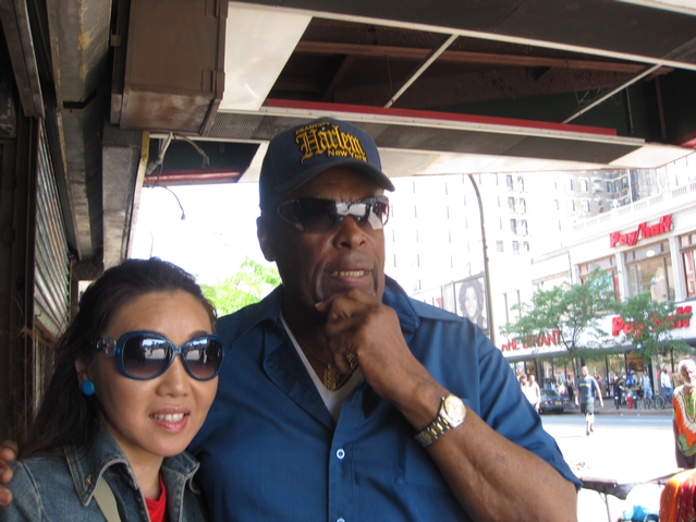 Gaskin with his wife 