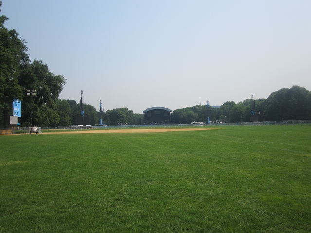 The Great Lawn will be jam packed for Thursday's Black Eyed Peas show.