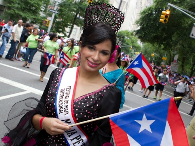 Paradegoers were all smiles despite the clouds and sprinkles.