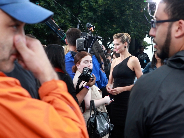 Heidi Klum hosted the first episode