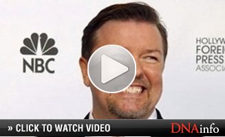 Ricky Gervais, Actors and Gov. Schwarzenegger Takes Shots at NBC on Golden Globes