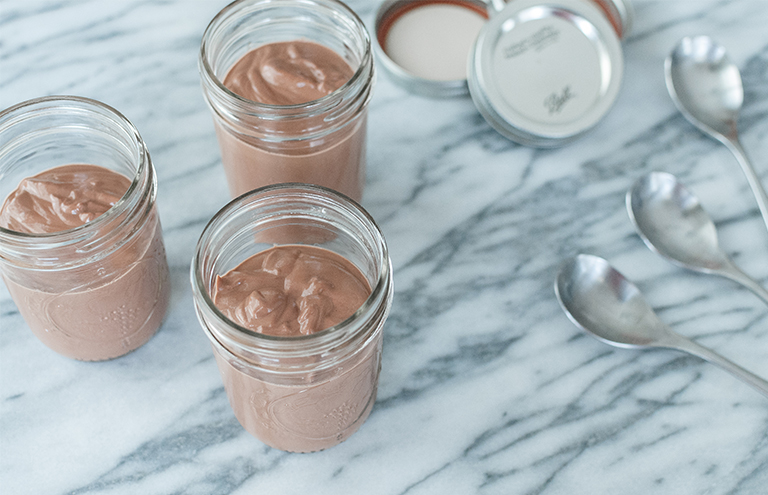 dairy free, gluten free chocolate pudding recipe