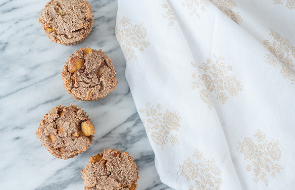 peach muffin recipe paleo gluten free shinewithjl