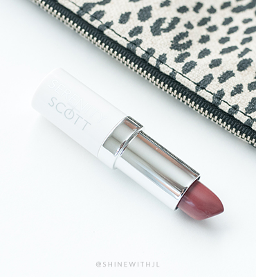 serenity scott beauty gluten free paraben free lipstick fearless review shinewithjl