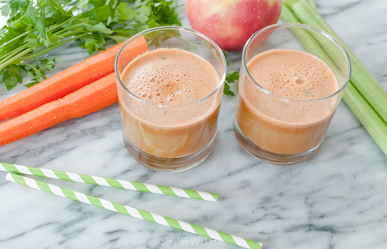 carrot apple celery juice recipe
