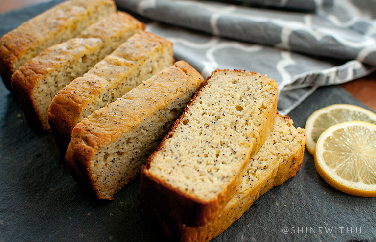 grain free dairy free gluten free lemon poppy seed bread recipe