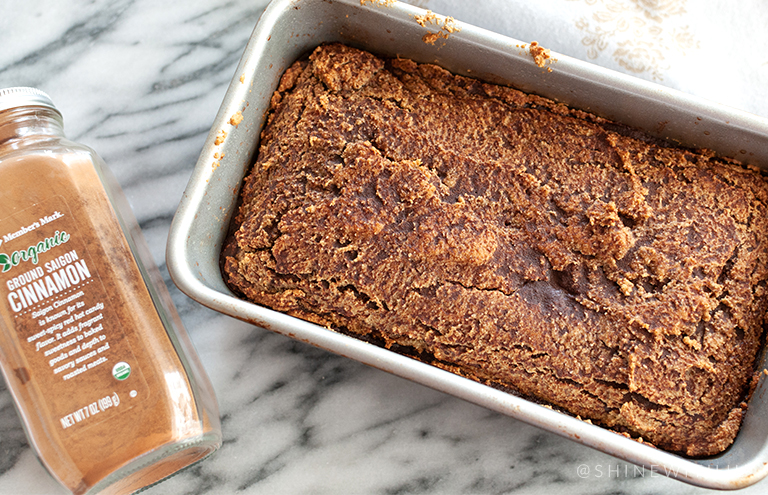 grain free cinnamon almond flour bread recipe shinewithjl