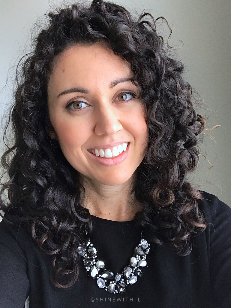 My First ACV Rinse Results SHINEwithJL