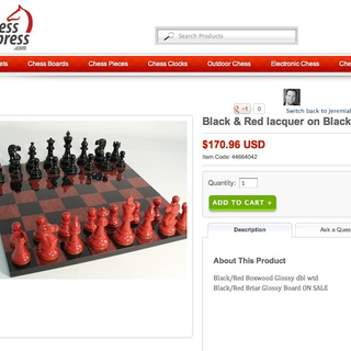 JCSmith Consulting LLC - Ecommerce Marketer - ChessToImpress.com is a premium chessboard website selling chess boards and pieces.