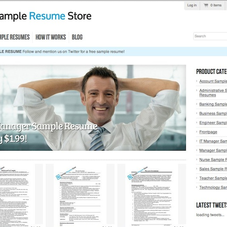 We've helped clients like SampleResumeStore.com achieve more traffic through search using SEO.
