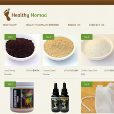 HealthyNomad is an superfood and supplement website. They needed help with SEO and we delivered.