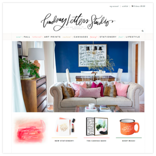 Zak Hardage - Ecommerce Designer / Setup - Lindsay Letters