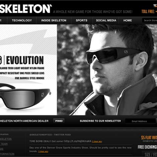 Pixccelerate - Ecommerce Designer / Marketer - www.skeletonoptics.com
