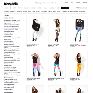 Evulse - Ecommerce Designer / Developer / Setup - Black Milk Clothing - Powered by Shopify