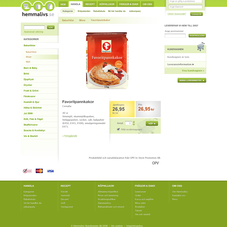 Online food store