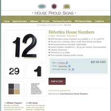 House Proud Signs e-store
