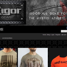 RigorGear.com Online Store