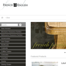 French & English maintain their ever changing stocklines inhouse using Shopify.