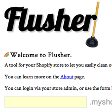 Flusher App