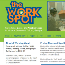 The Work Spot (Wordpress custom theme)