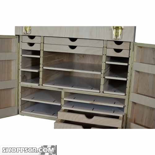 Dengler Hotel Wood Drag Slot Car Box, 29, Unfinished Dengler Slot