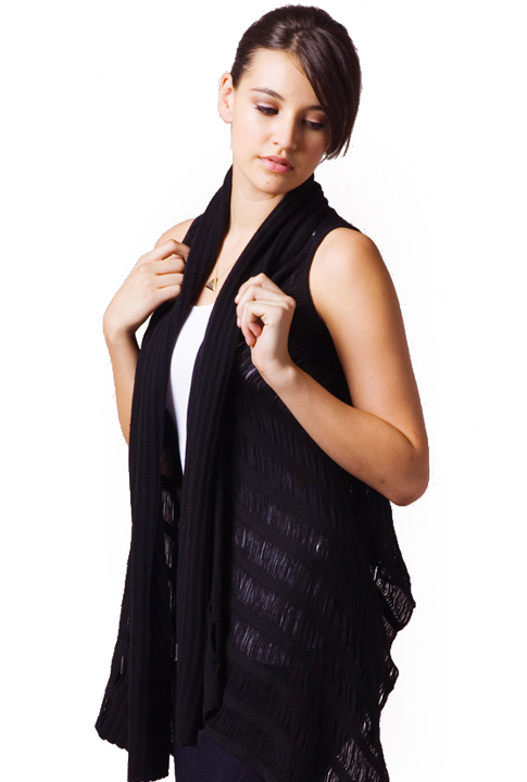 Shoptiques SlideShow Shawl-Collar Vest