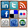 Grungy-social-media-icons